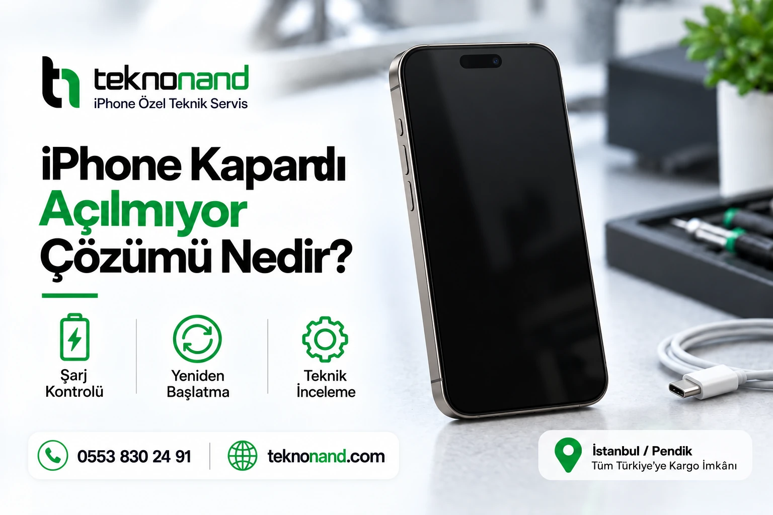 iPhone Kapandı Açılmıyor: Çözümü Nedir? | Teknonand