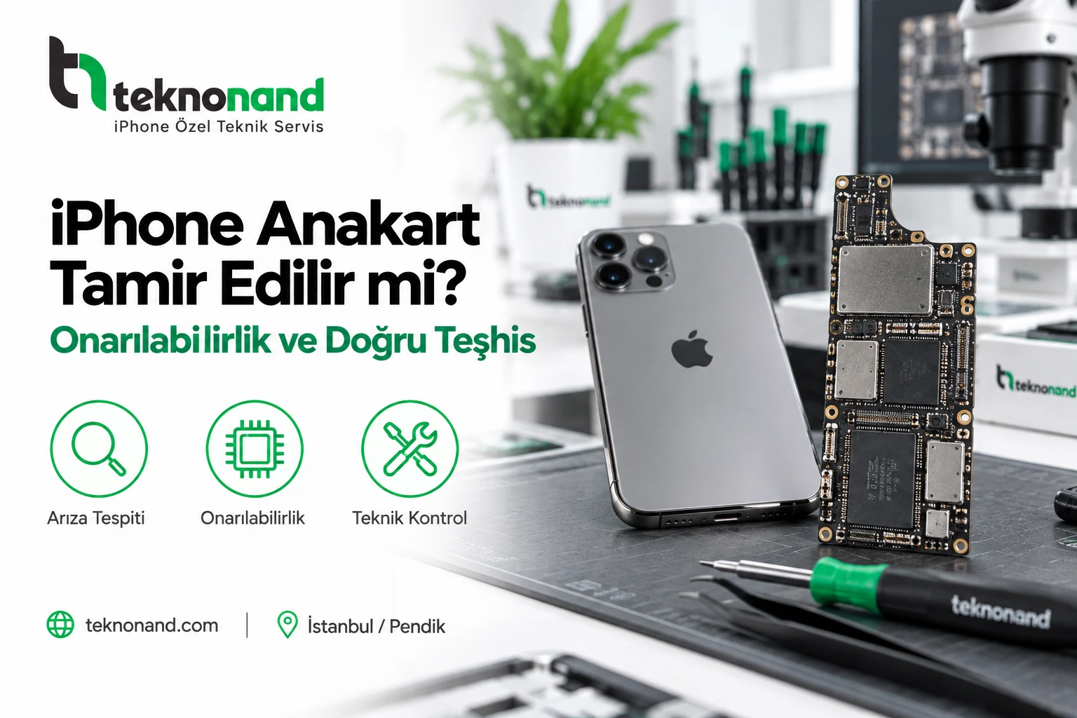 iPhone Anakart Tamir Edilir mi? | Teknonand