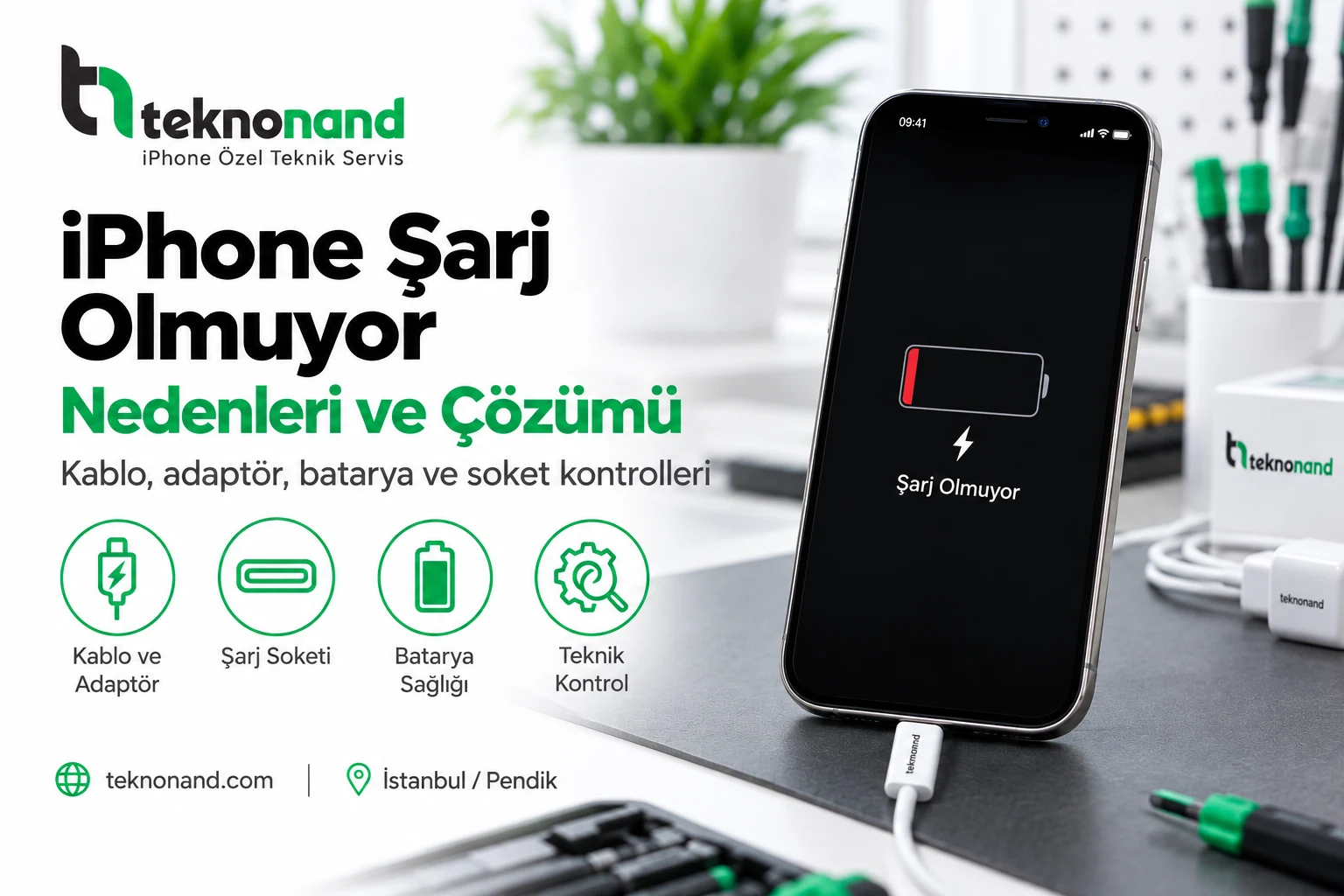 iPhone Telefonum Şarj Almıyor: Nedenleri ve Çözümleri