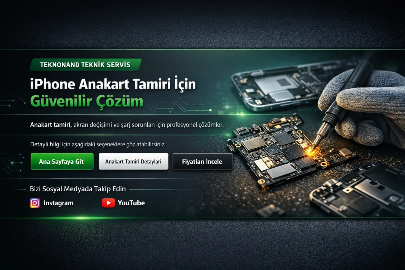 iphone anakart tamir hakkında