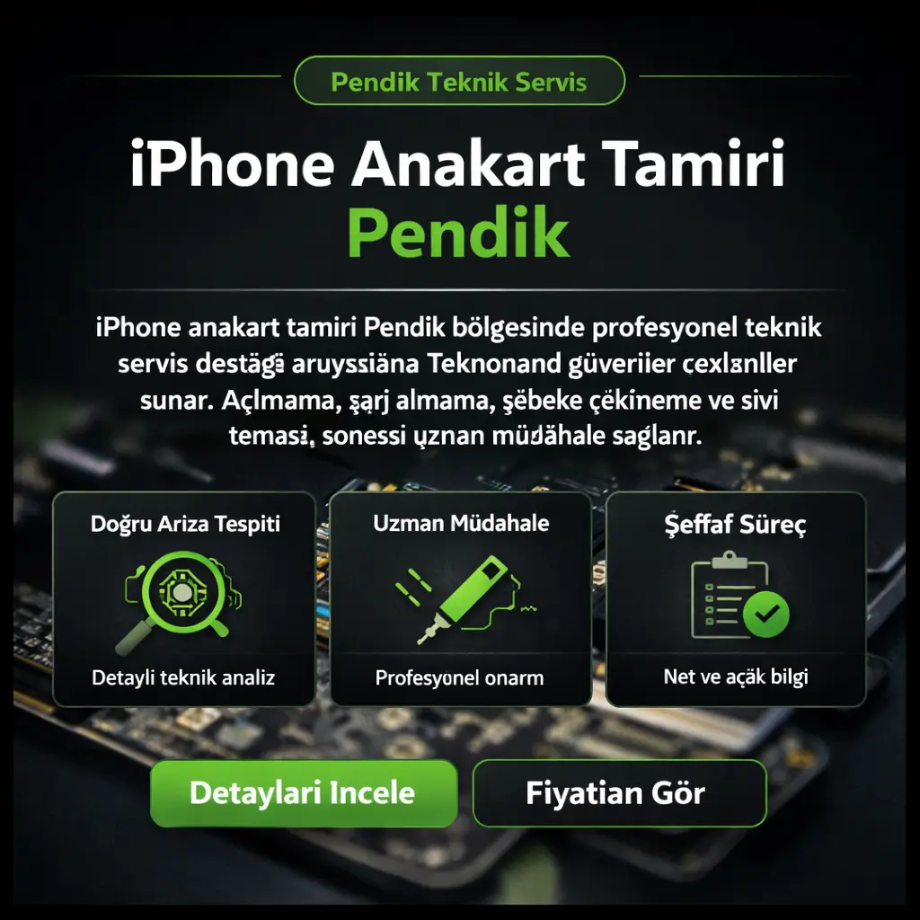 iphone anakart tamiri pendik