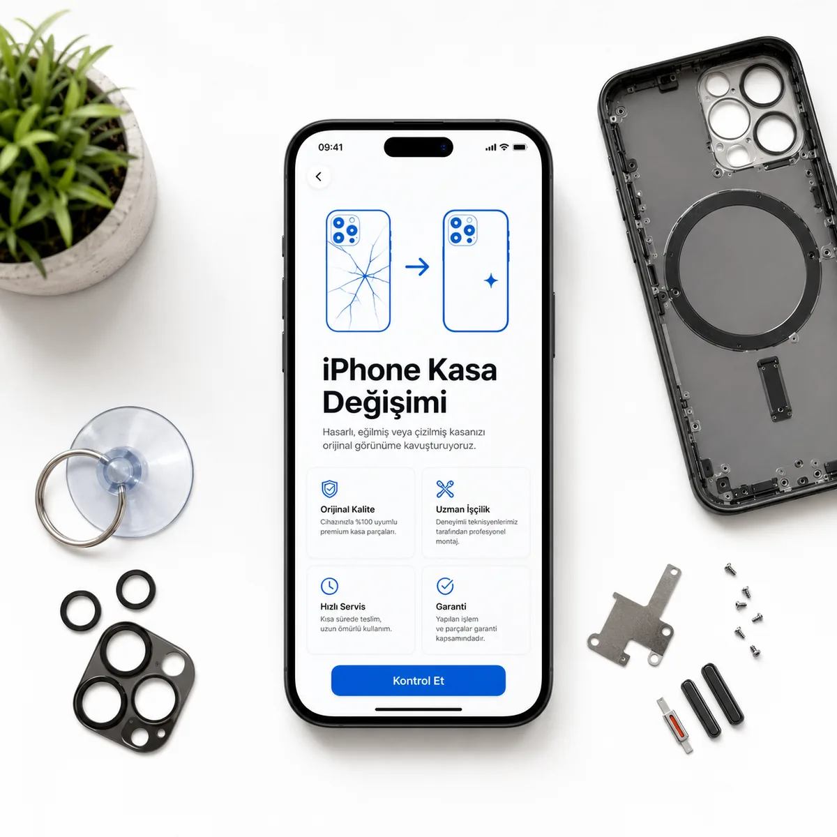 iPhone Kasa Değişimi hizmeti - Teknonand
