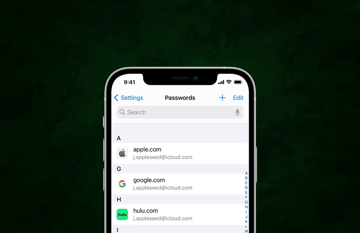 iPhone'da Kayıtlı Şifreleri Görme: Anahtar Zinciri Rehberi