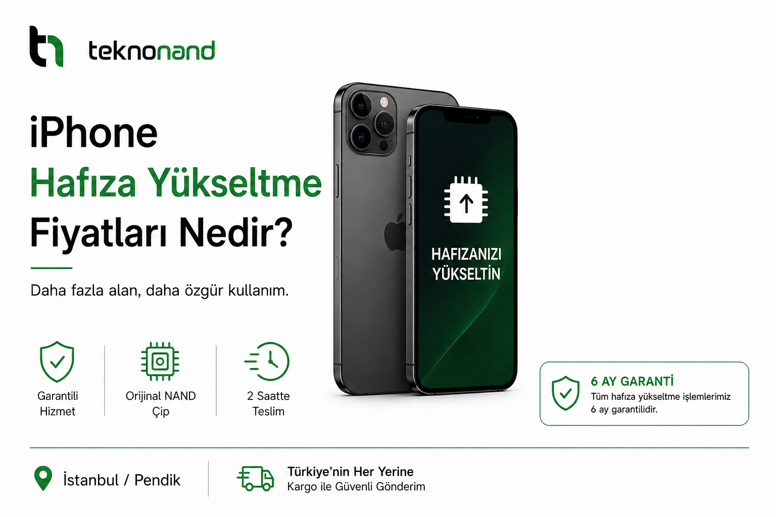 iPhone Hafıza Yükseltme Fiyatları Nedir