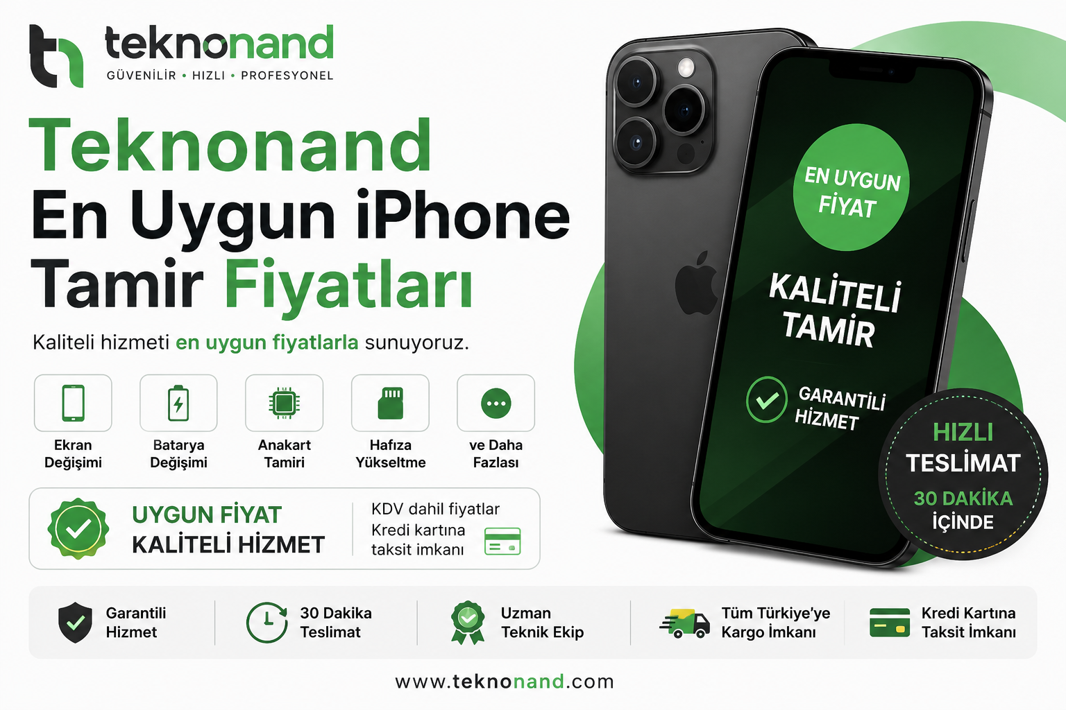 teknonand tamir fiyatları