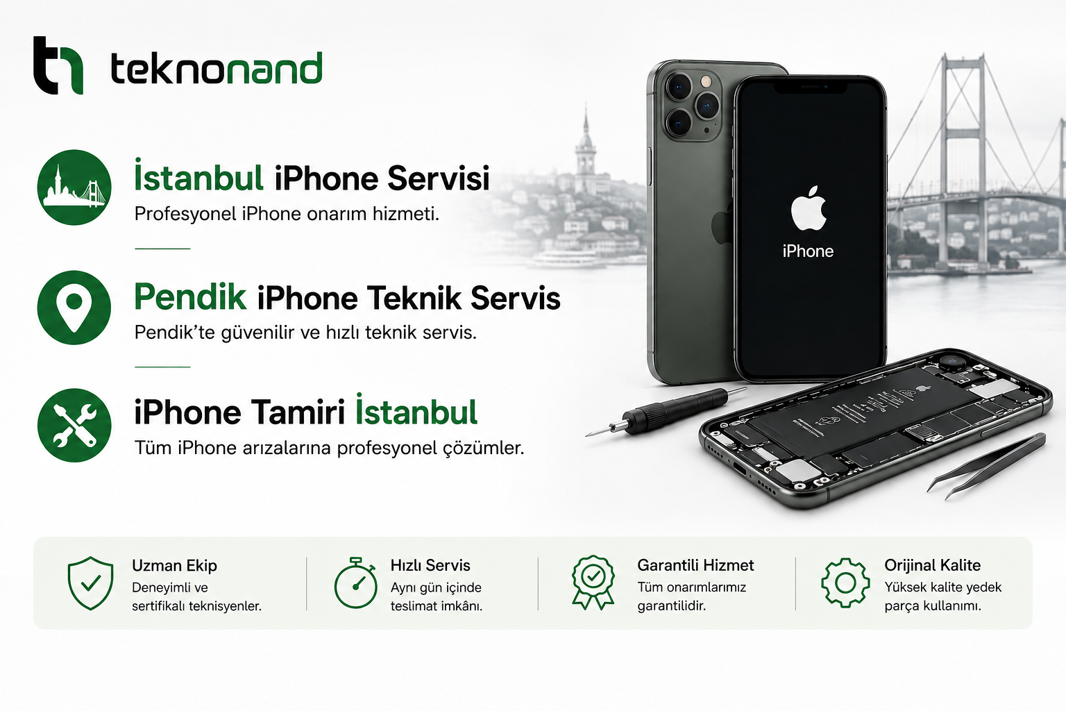 iPhone Teknik Servis İstanbul Teknonand Pendik Servis Rehberi