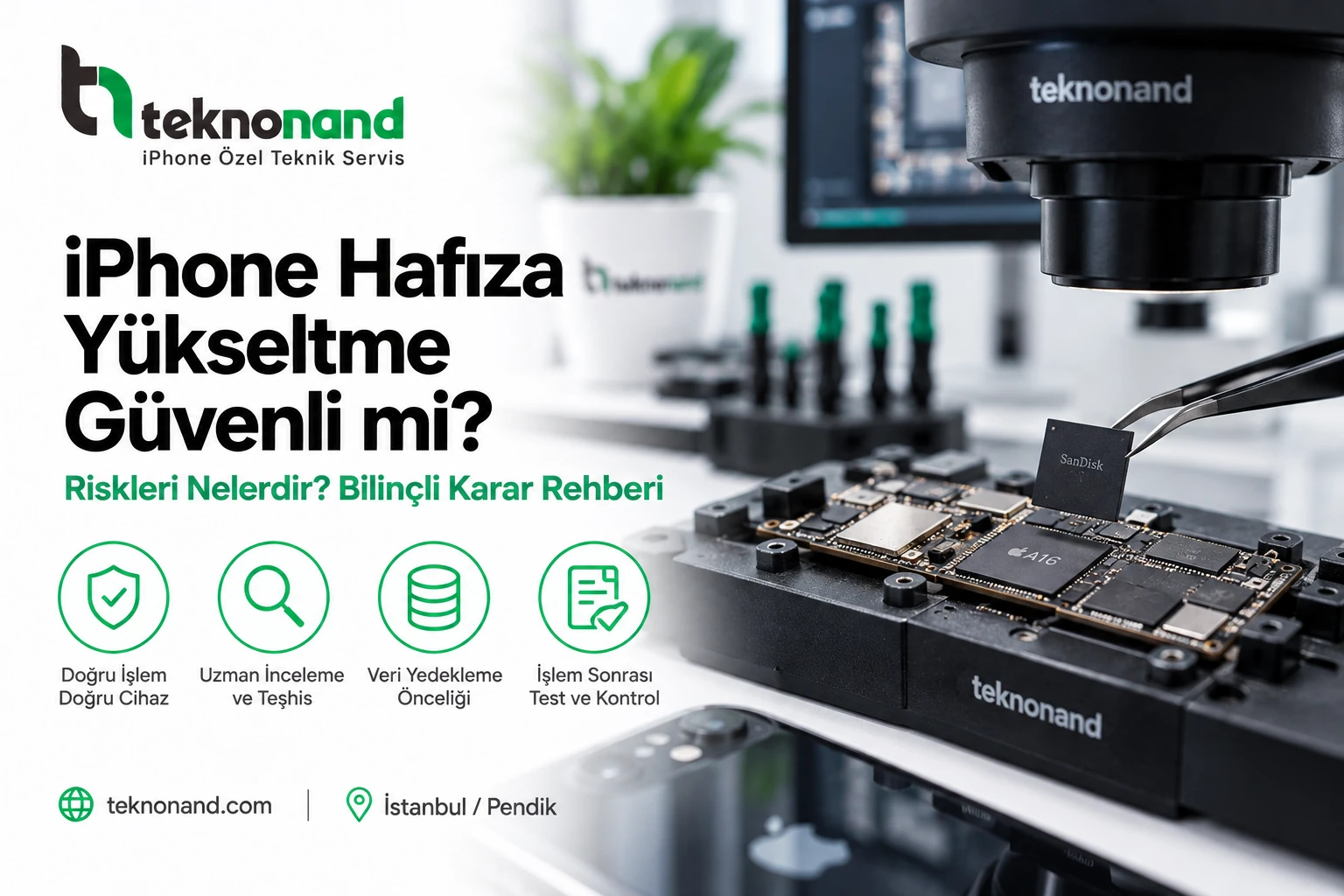 iPhone Hafıza Yükseltme Güvenli mi? | Teknonand