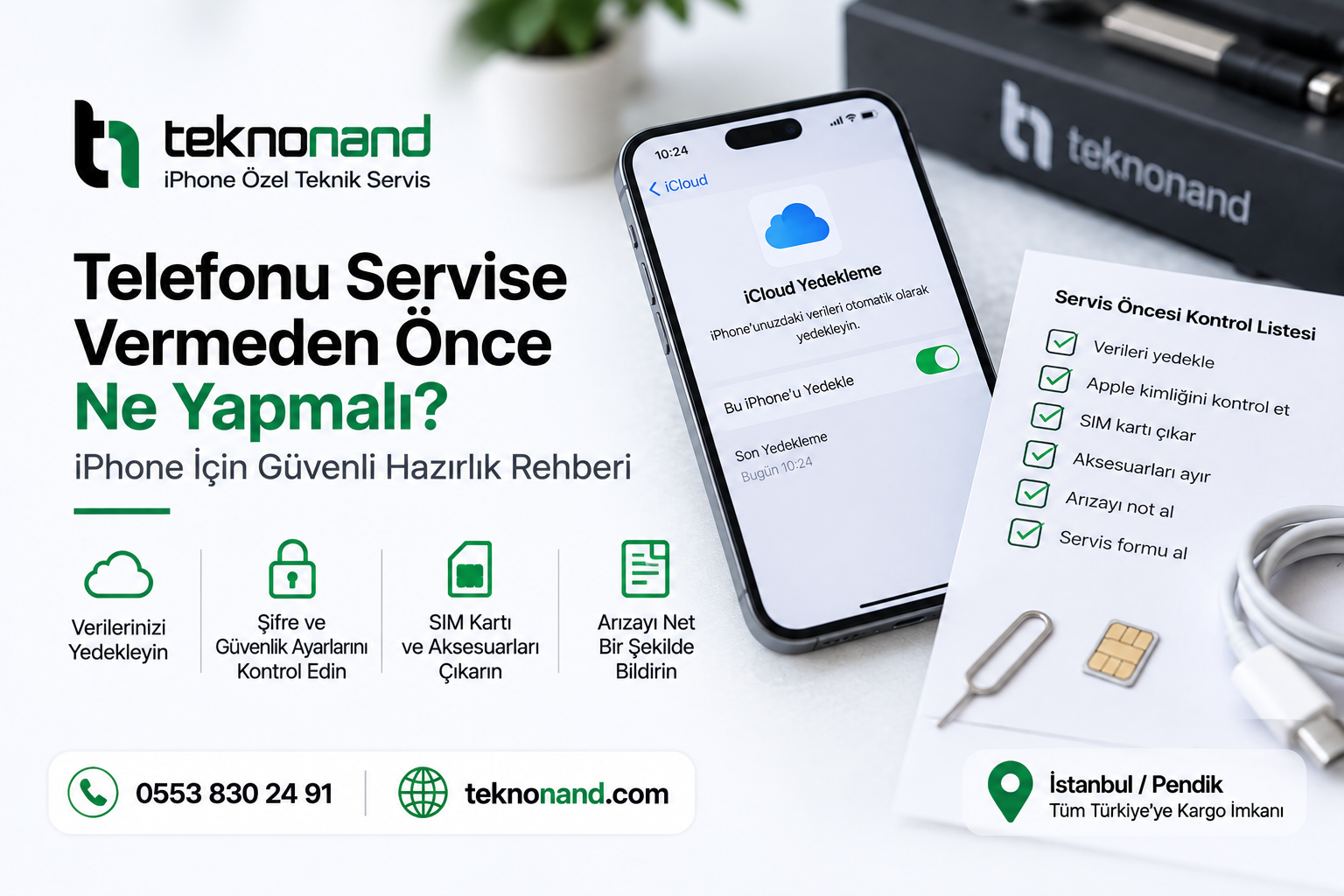 iPhone'u Servise Vermeden Önce Ne Yapmalı 7 Kontrol