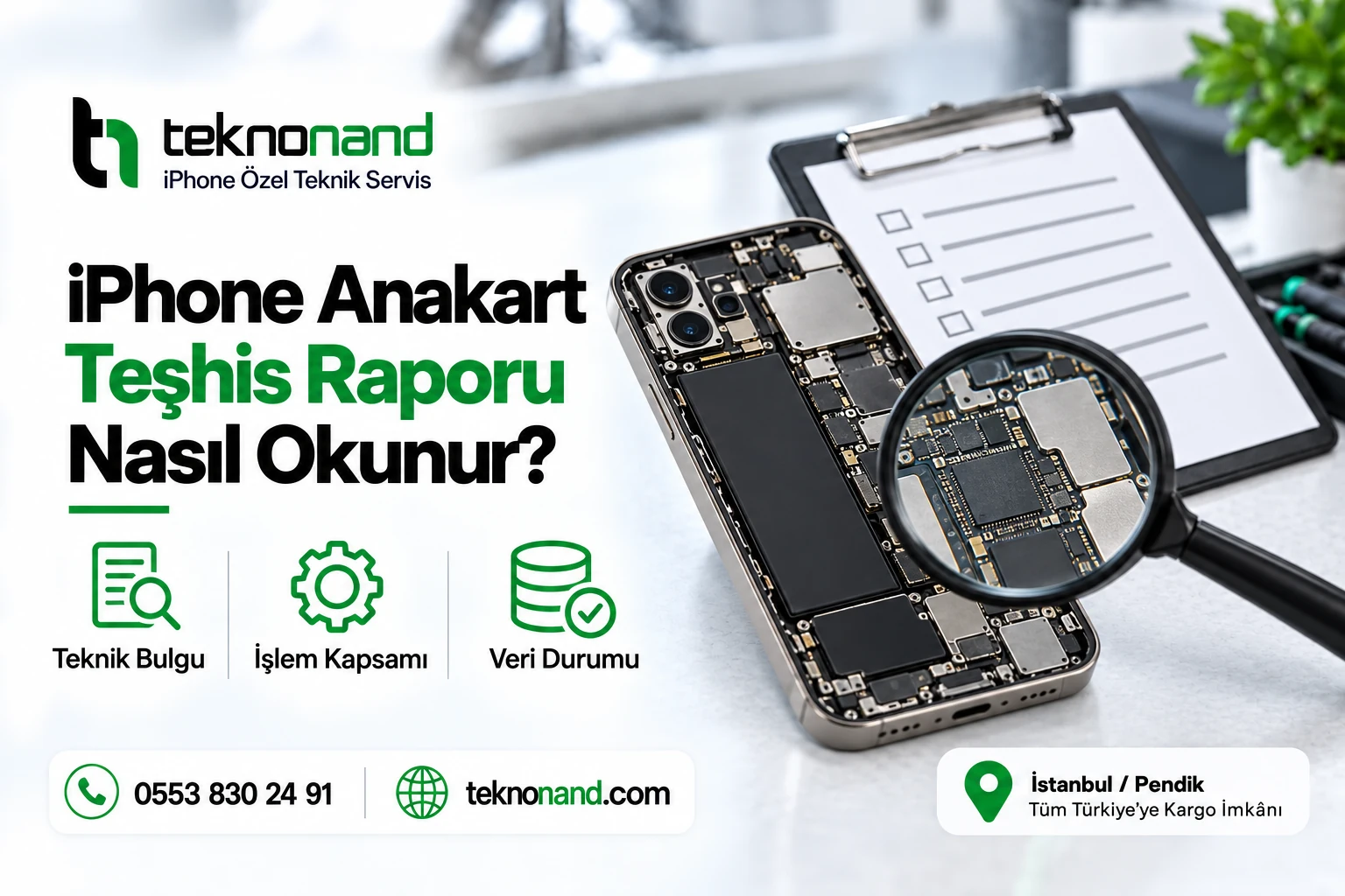 iPhone Anakart Teşhis Raporu Nasıl Okunur? | Teknonand