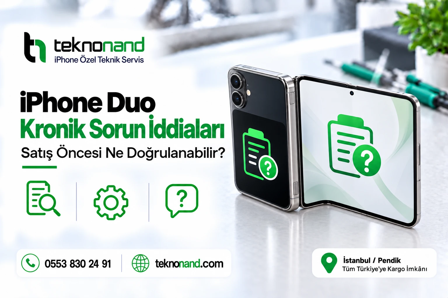 iPhone Duo Kronik Sorun İddiaları | Teknonand