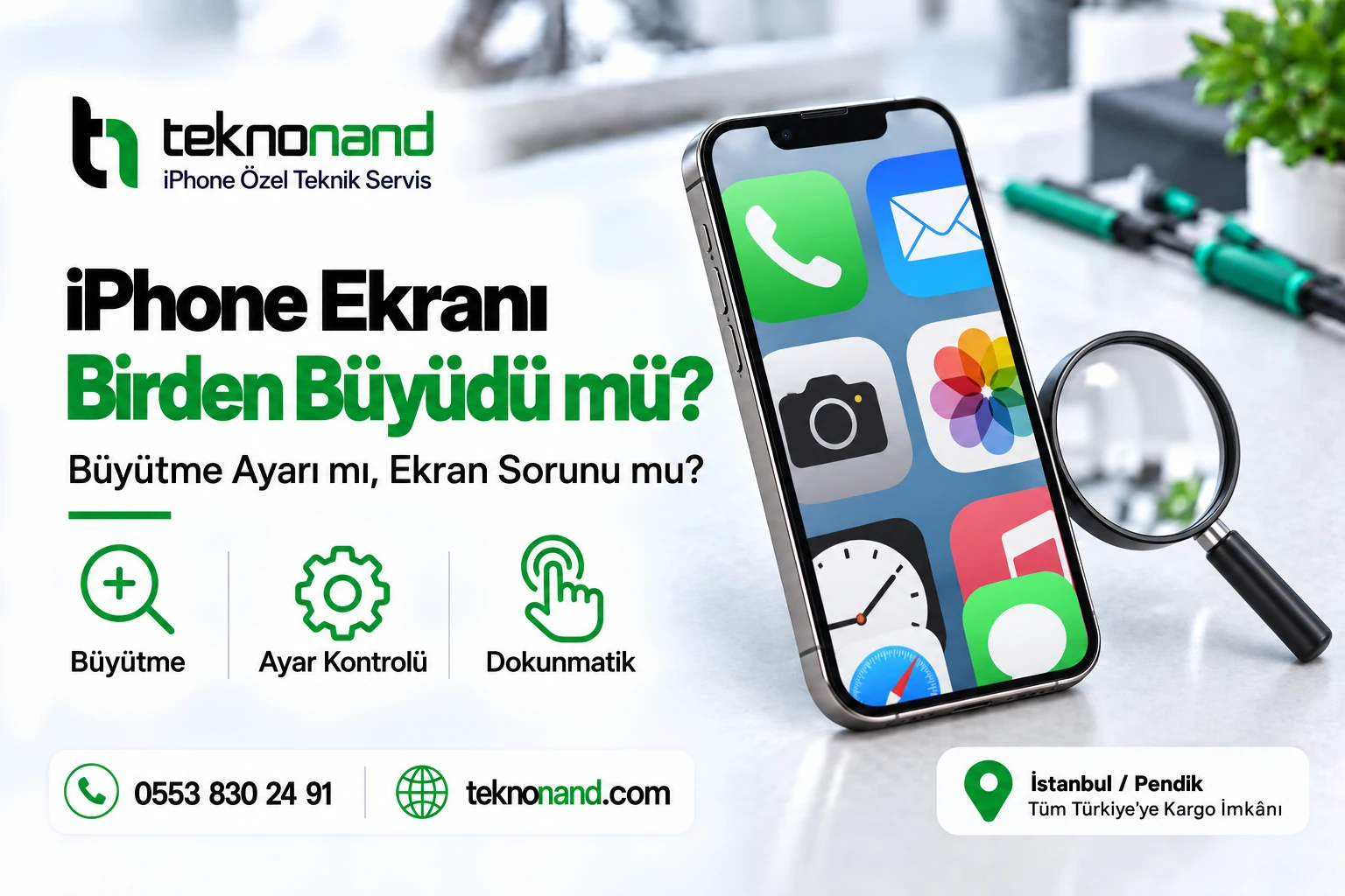 iPhone Ekranı Büyüdü, Kenarlar Yok | Teknonand