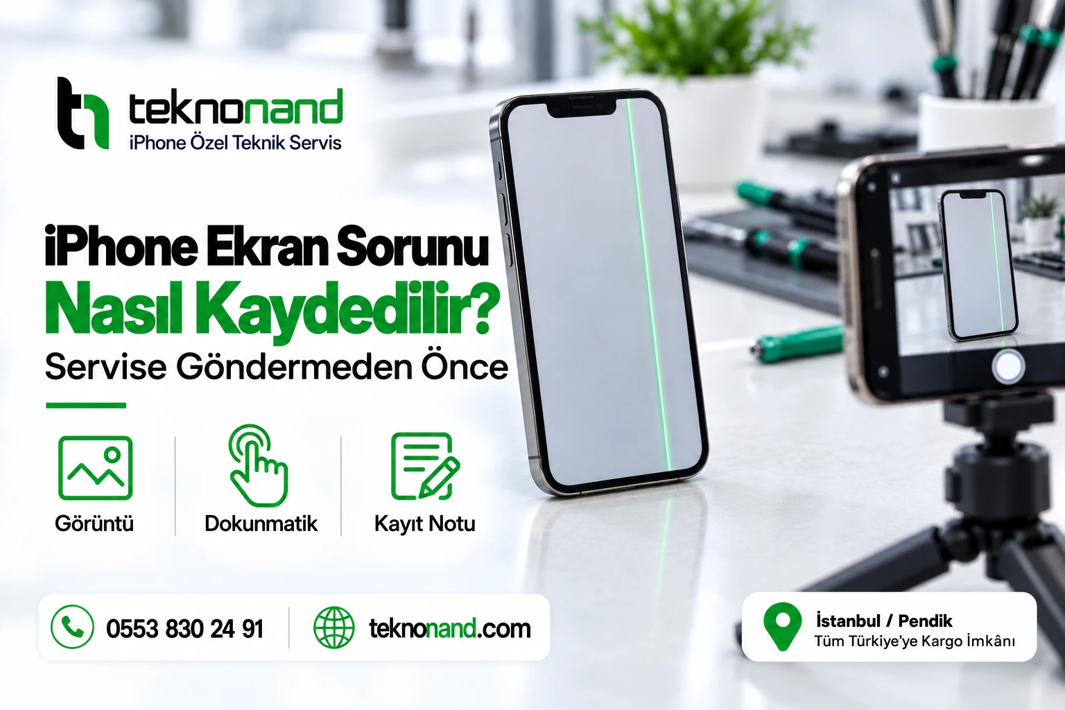 iPhone Ekran Sorunu Nasıl Kaydedilir? | Teknonand