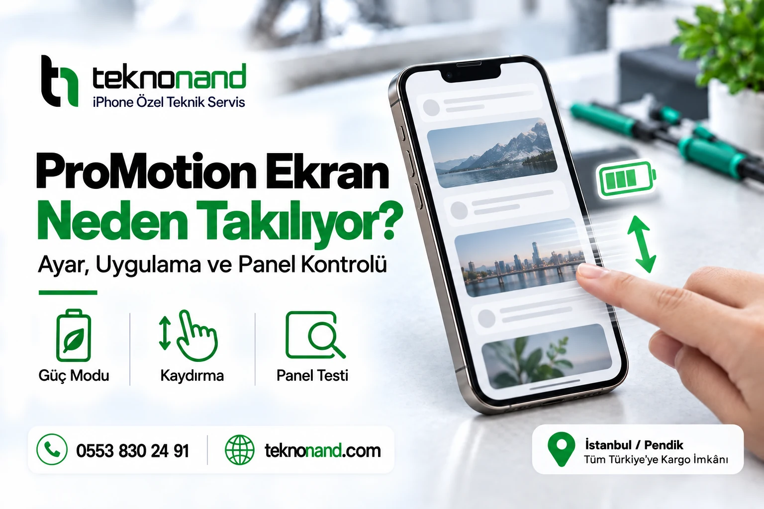 iPhone ProMotion Akıcılığı Neden Azalır? | Teknonand