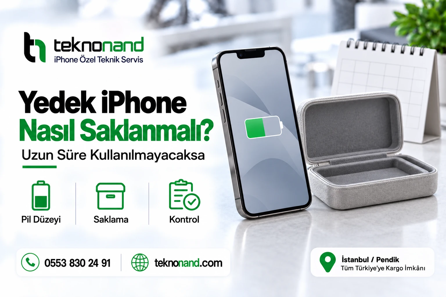 Kullanılmayan iPhone Nasıl Saklanır? | Teknonand