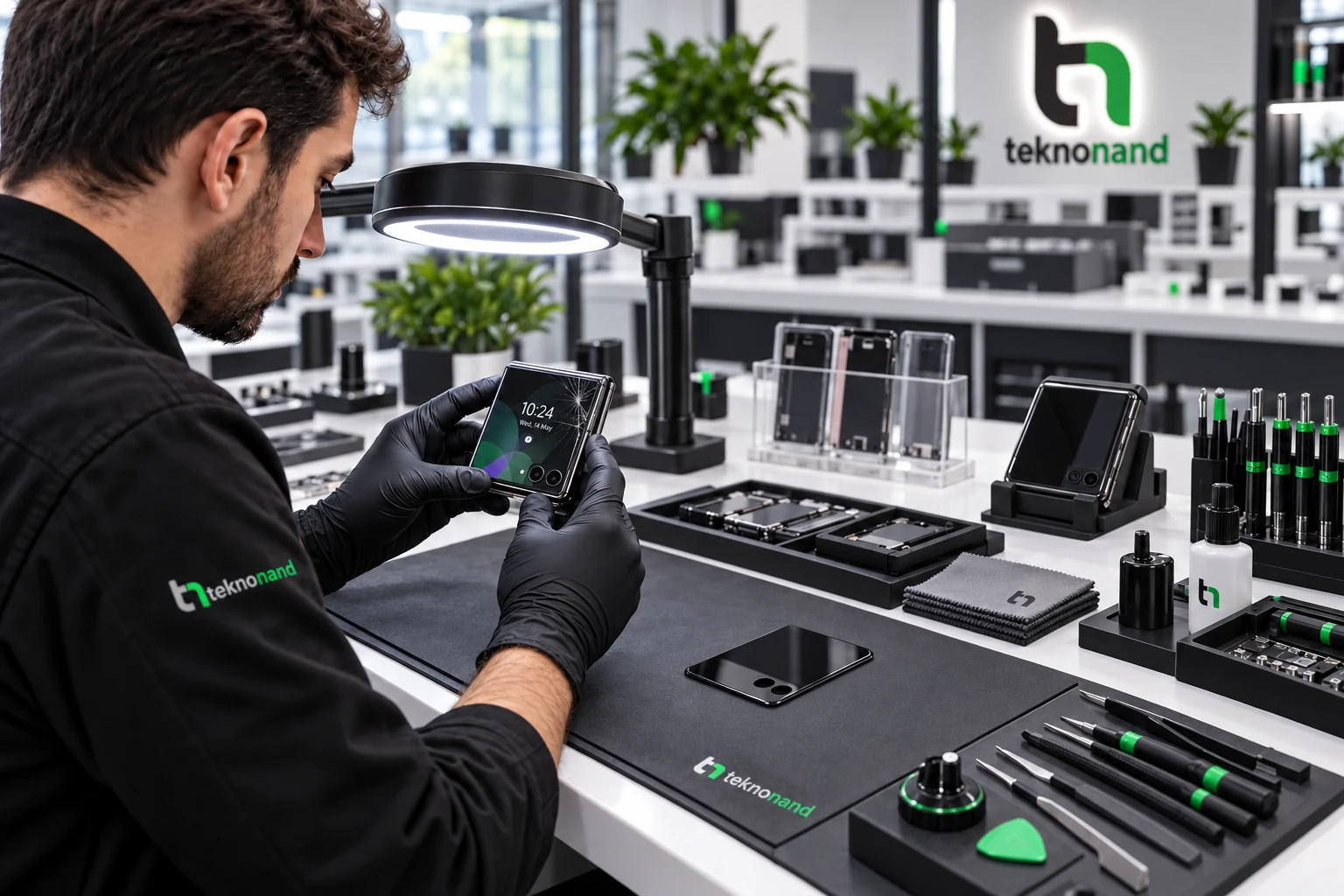 Teknonand temsili ön cam ve ekran değerlendirme laboratuvarı