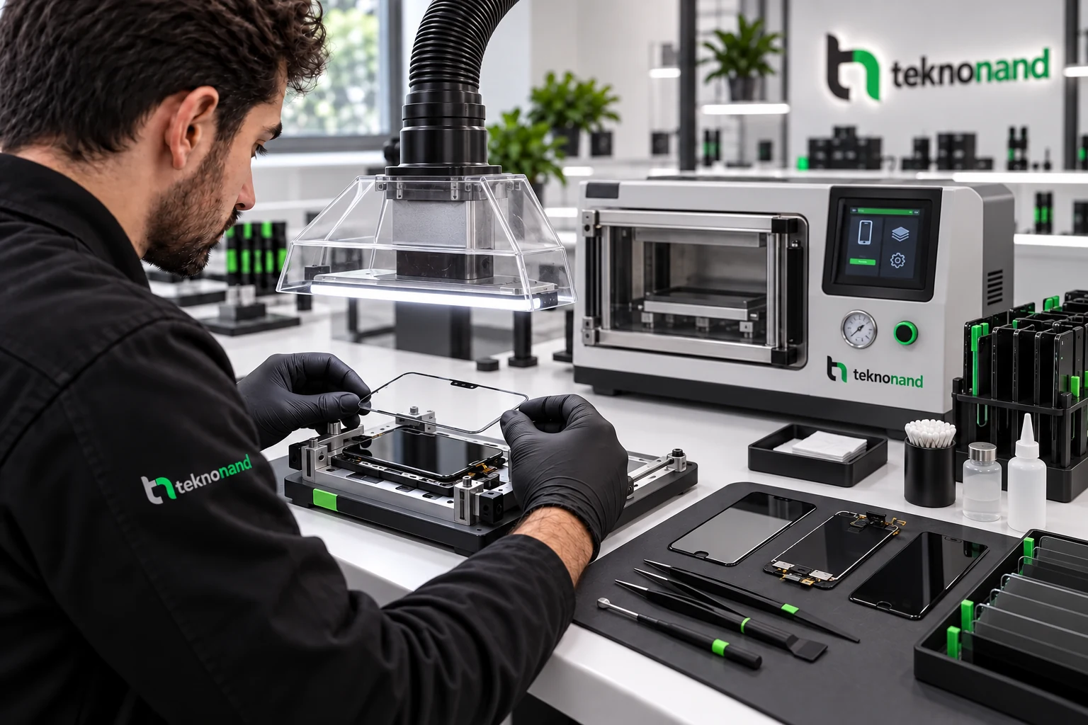 Teknonand temsili ön cam ve ekran değerlendirme laboratuvarı