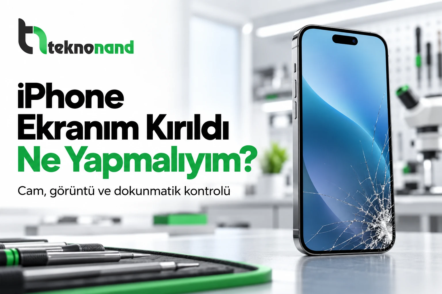 iPhone Ekranım Kırıldı, Ne Yapmalıyım? Cam ve Ekran Kontrol Rehberi